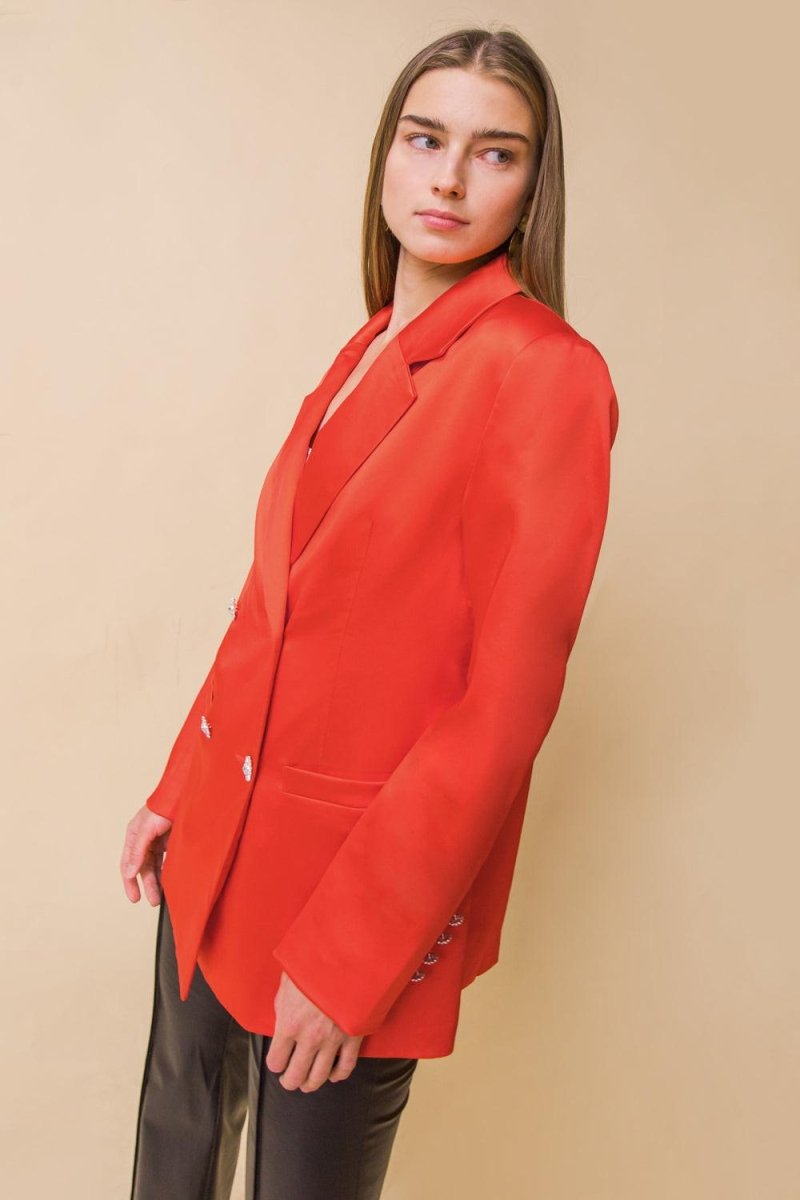Perfect For Me Blazer - HOUSE OF SHE
