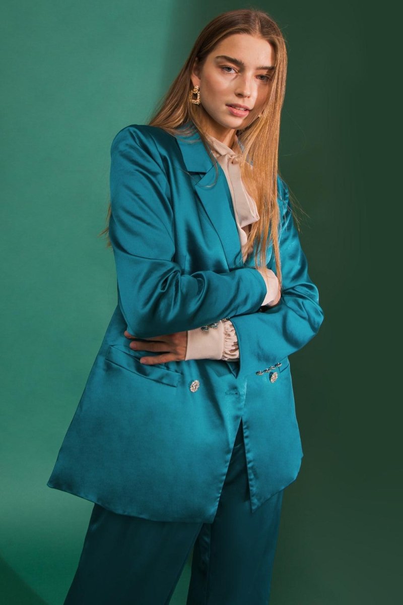 Perfect For Me Blazer - HOUSE OF SHE