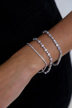 Perrine Bezel Tennis Bracelet - HOUSE OF SHE