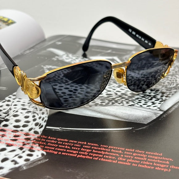 Vintage Fendi Gold Sunglasses - Authenticated w/ COA  HOUSE OF SHE