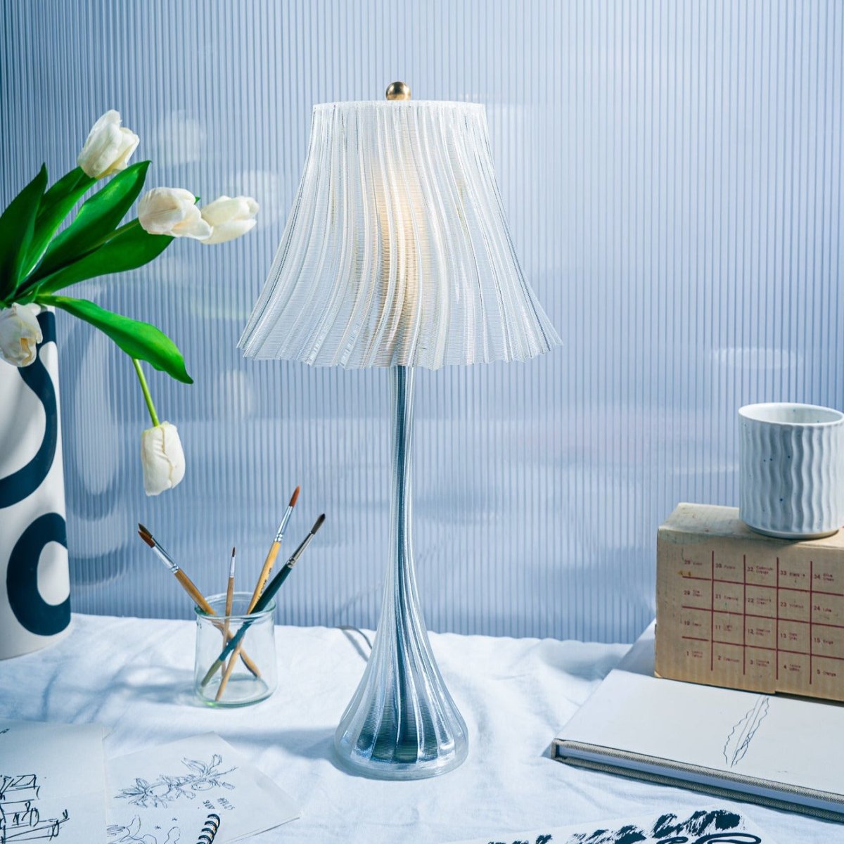 Pleat Lamp - HOUSE OF SHE