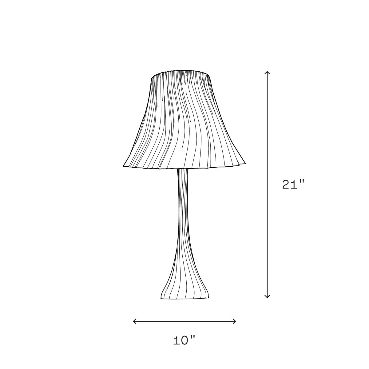 Pleat Lamp - HOUSE OF SHE