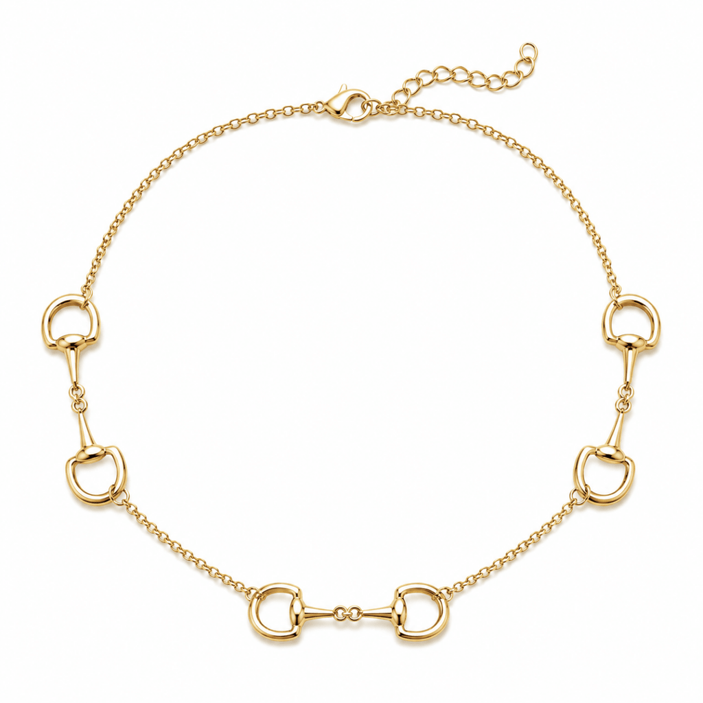 Polo Link Horse Bit Necklace - HOUSE OF SHE
