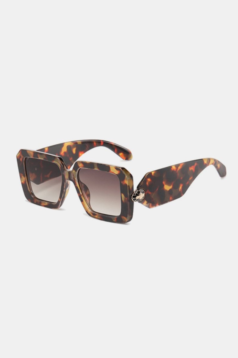 Polycarbonate Frame Square Sunglasses - HOUSE OF SHE