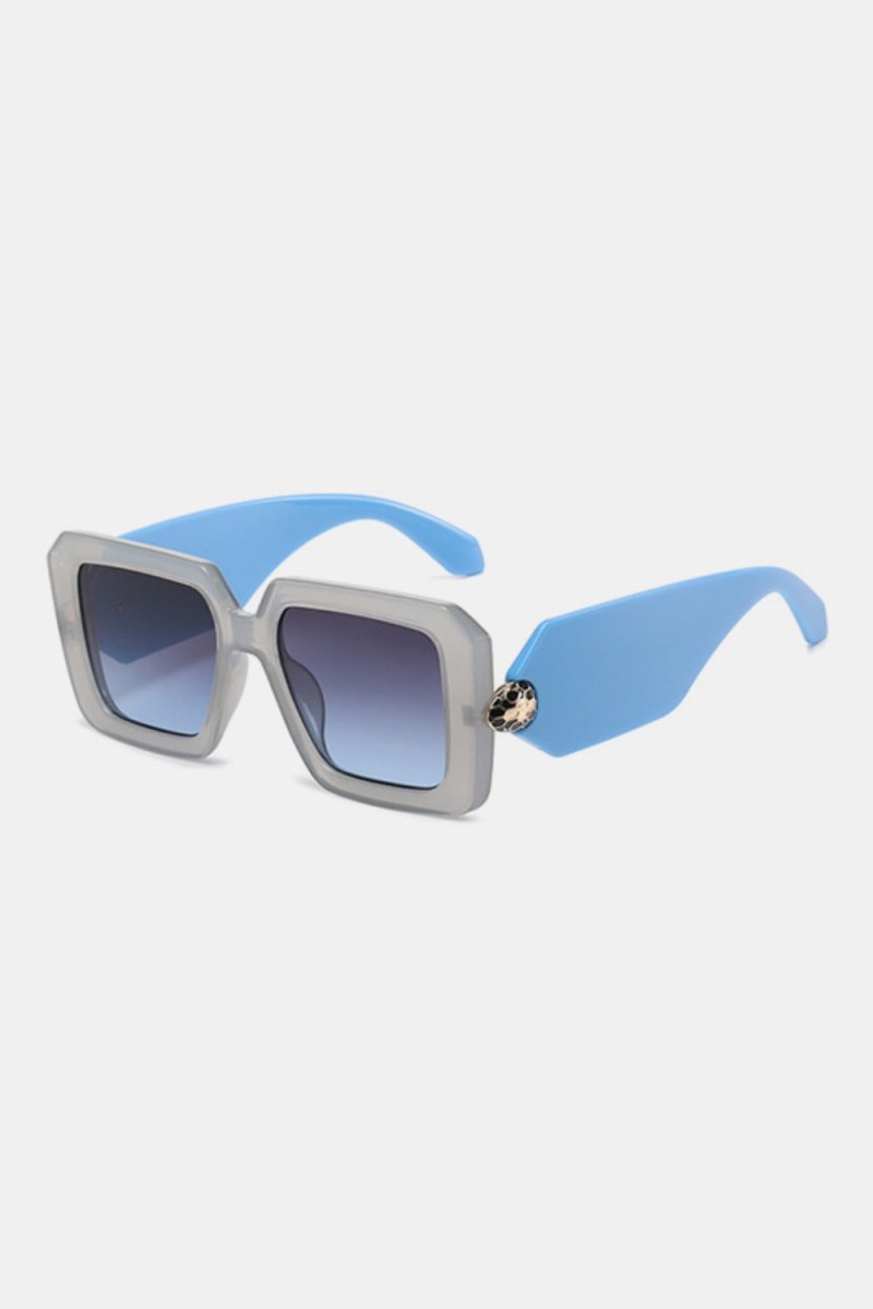 Polycarbonate Frame Square Sunglasses - HOUSE OF SHE