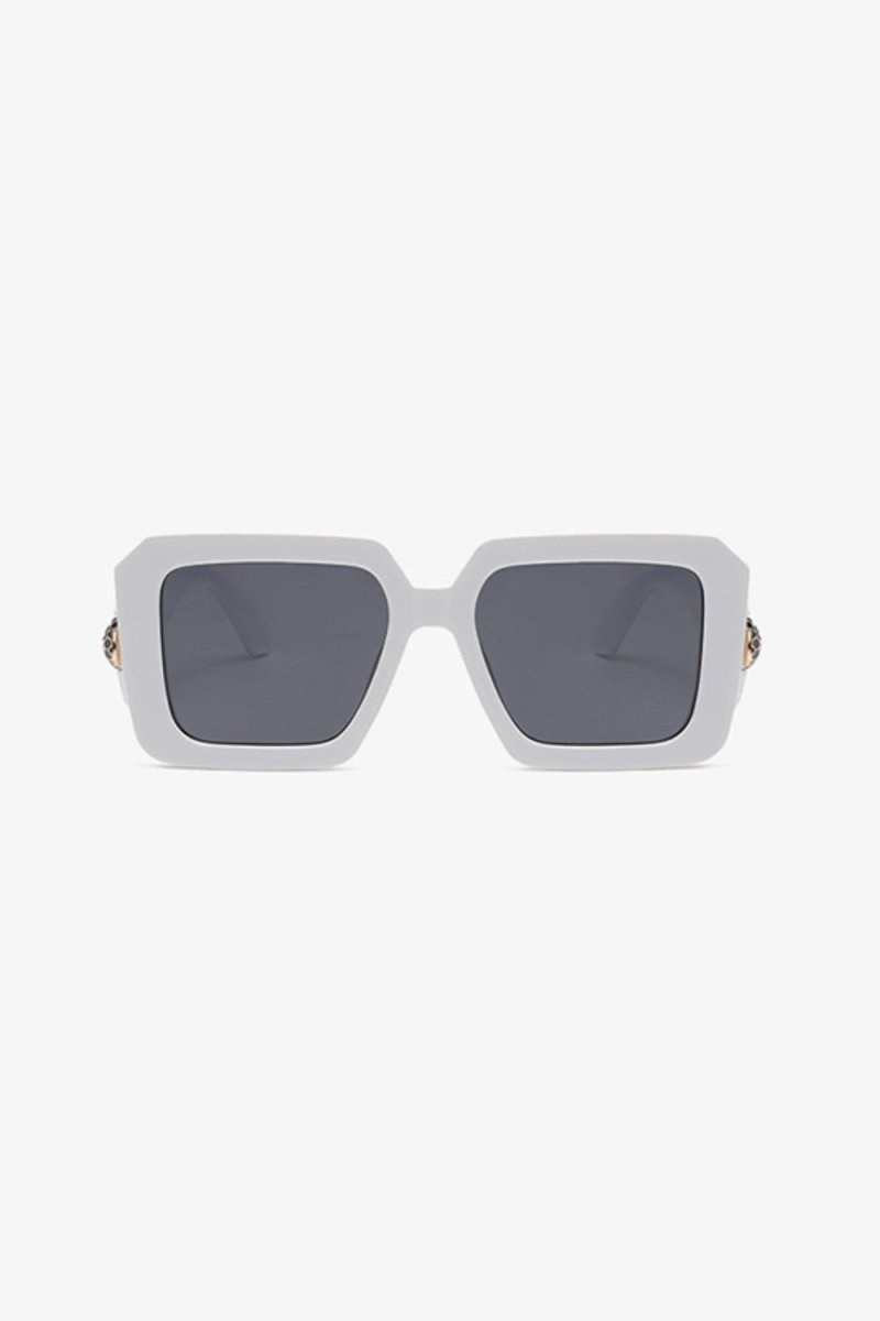 Polycarbonate Frame Square Sunglasses - HOUSE OF SHE