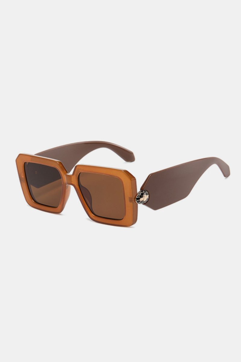 Polycarbonate Frame Square Sunglasses - HOUSE OF SHE