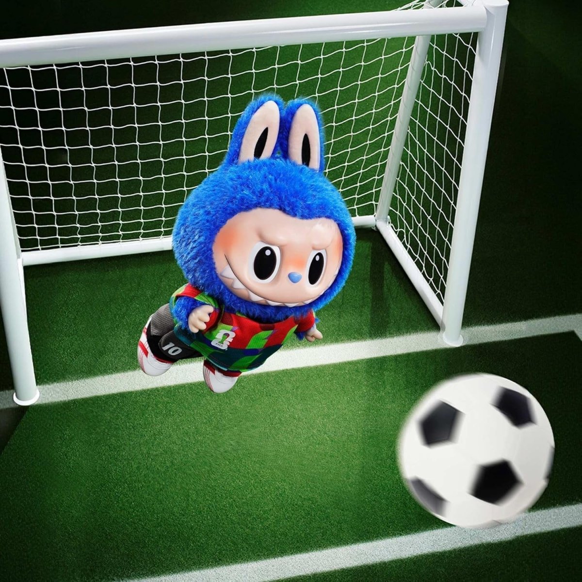 POP MART the Monsters × FIFA Series - Catch the Win Vinyl Plush Doll, Big Labubu with FIFA World Cup 2026 Clothes, Gift for Sports Fans, Teenagers, Adults, 14.96 Inches Height - HOUSE OF SHE