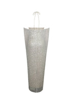 Quimera Almond Beaded Cape Halter Maxi Gown - HOUSE OF SHE