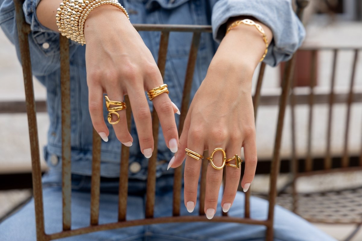 Rae Buckle Ring - HOUSE OF SHE
