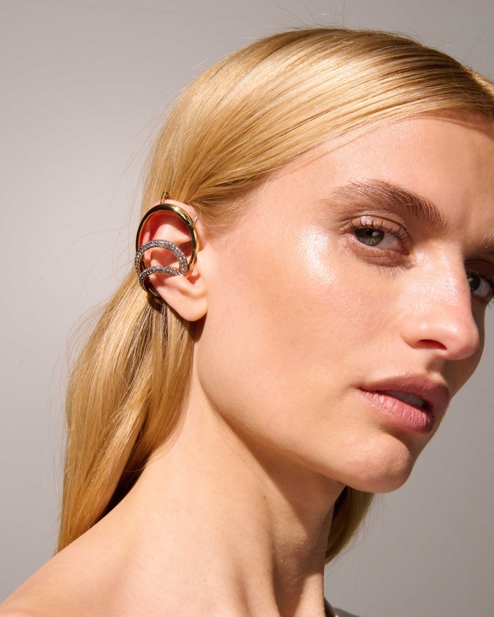 Raisa Pavé Ear Crown - HOUSE OF SHE
