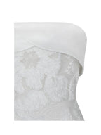 Raphaela White Floral Strapless Mermaid Wedding Dress - HOUSE OF SHE