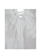 Raphaela White Floral Strapless Mermaid Wedding Dress - HOUSE OF SHE