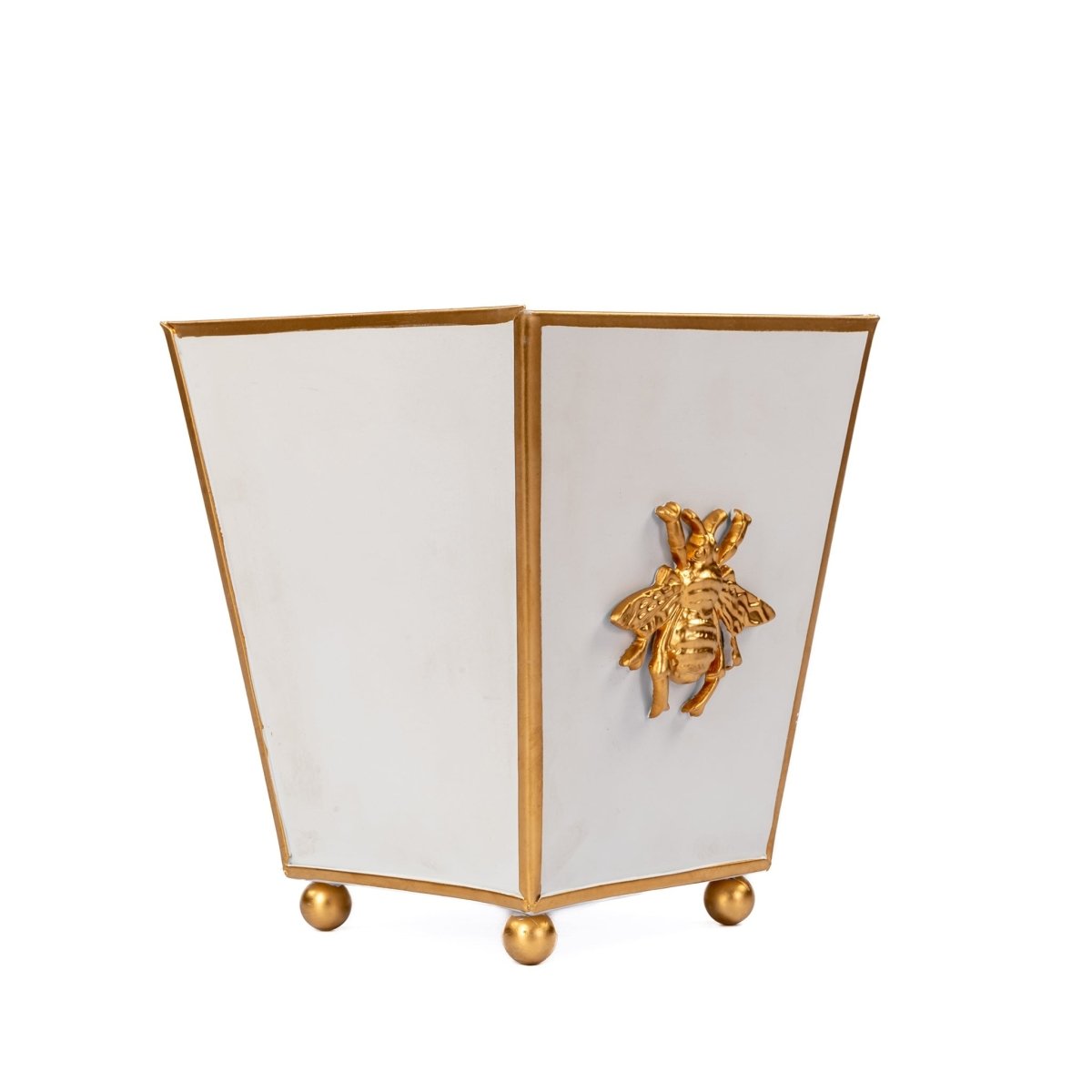 Regency Bee Square Cachepot Planter - HOUSE OF SHE