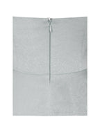 Rianna Light Sage Crinkle Satin Halter Mini Dress - HOUSE OF SHE