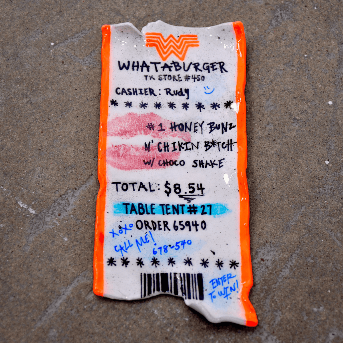 RIPPED WHATA B “RECEIPT” - HOUSE OF SHE