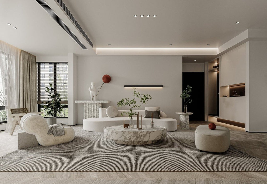 Romolo Oval Coffee Table - HOUSE OF SHE