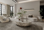 Romolo Oval Coffee Table - HOUSE OF SHE