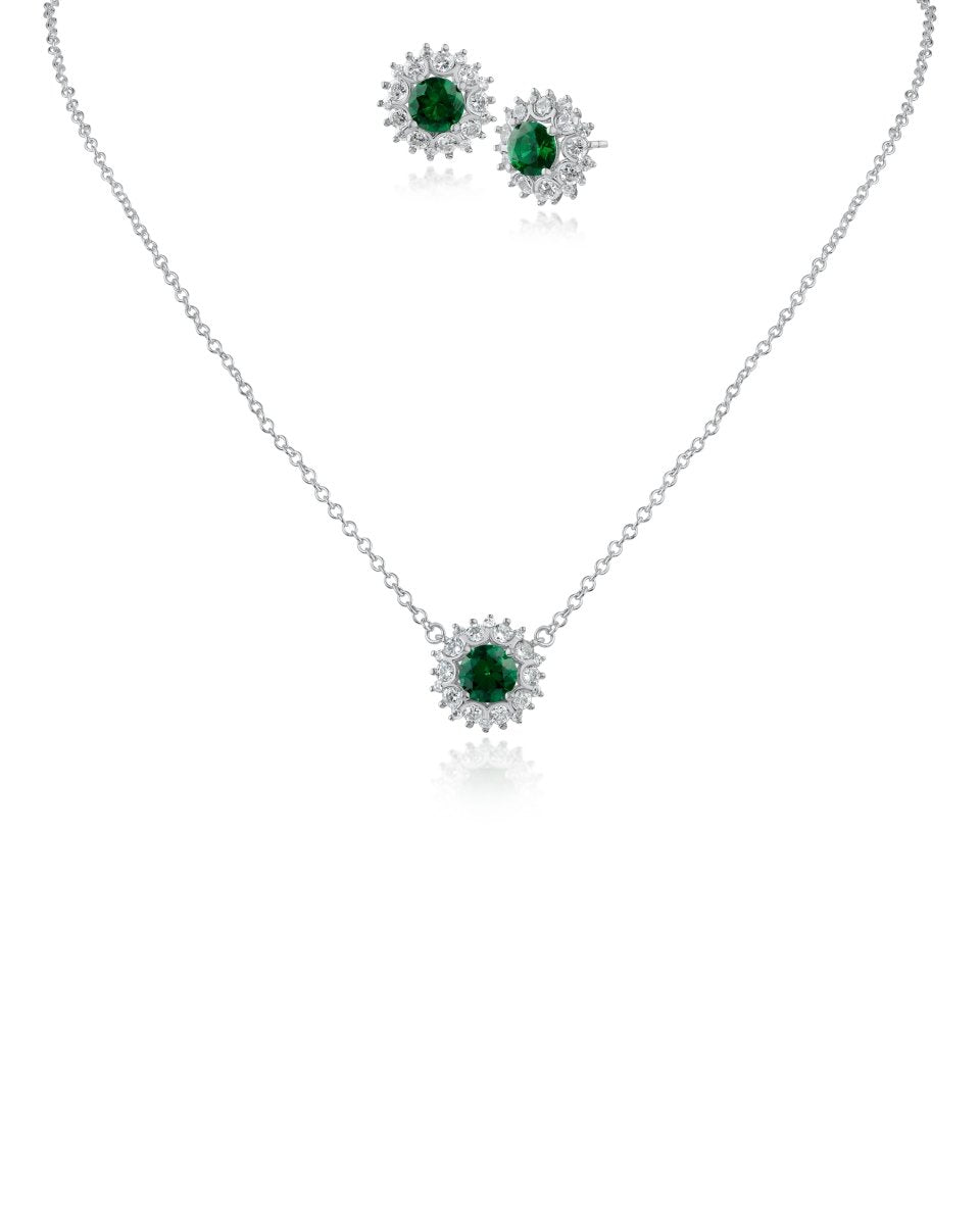 Round Emerald CZ Box Set - HOUSE OF SHE