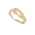 Rylynn Cz Knot Ring - HOUSE OF SHE