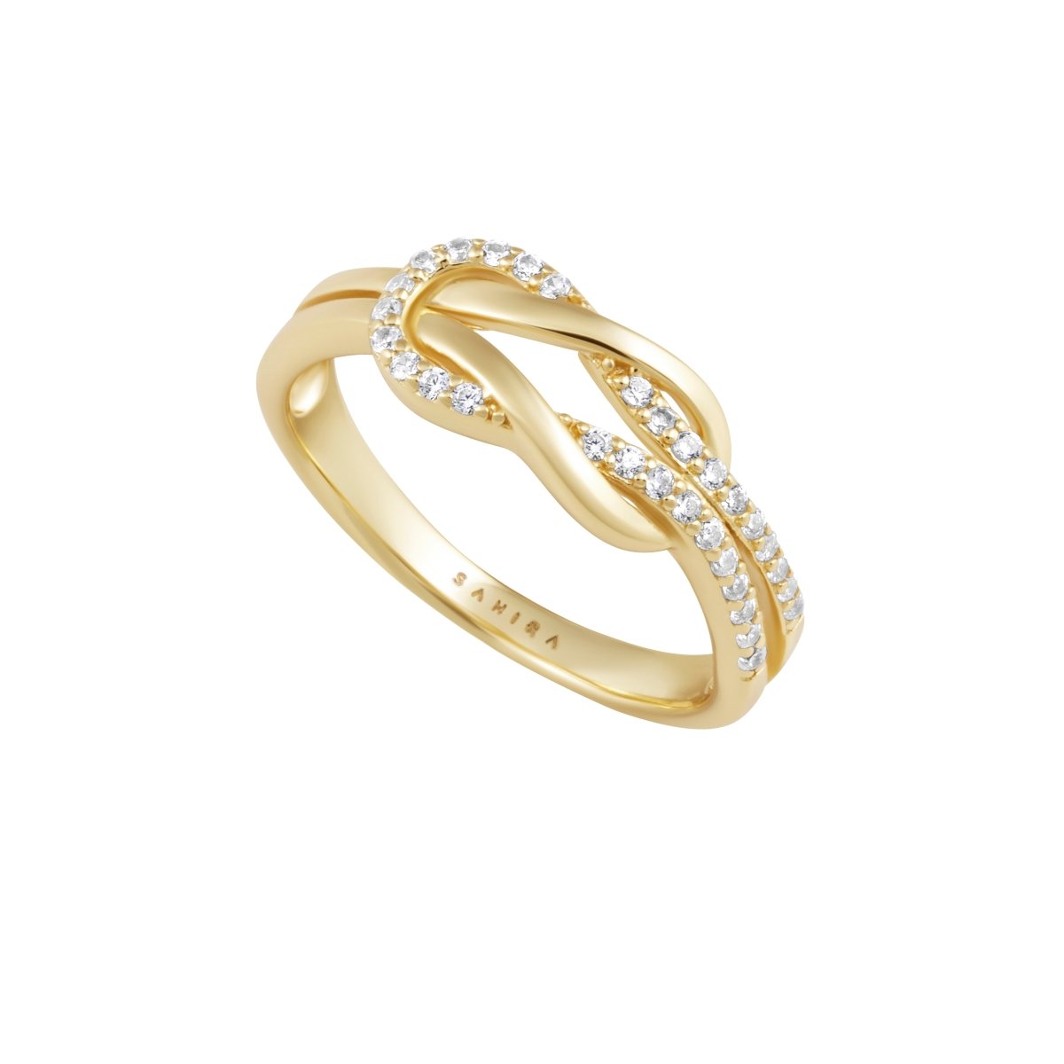 Rylynn Cz Knot Ring - HOUSE OF SHE