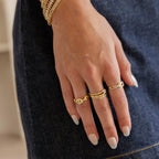 Rylynn Cz Knot Ring - HOUSE OF SHE
