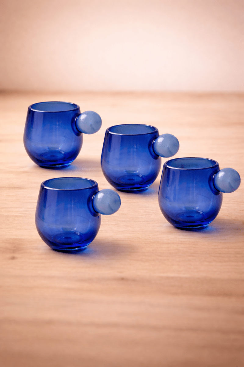 Salinas Set of Four Glasses by MESO - HOUSE OF SHE
