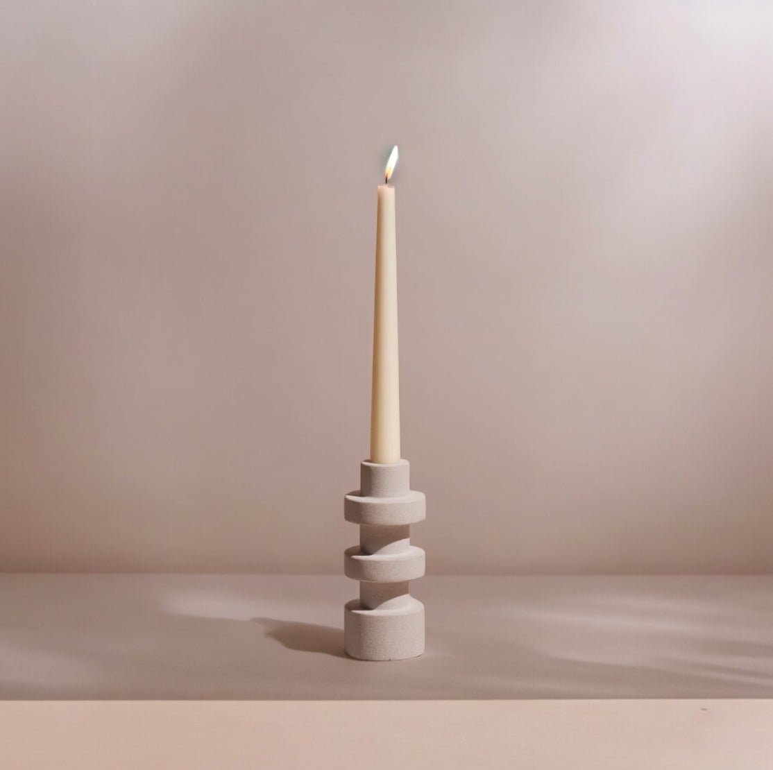 Sandstone Candle Holders - HOUSE OF SHE