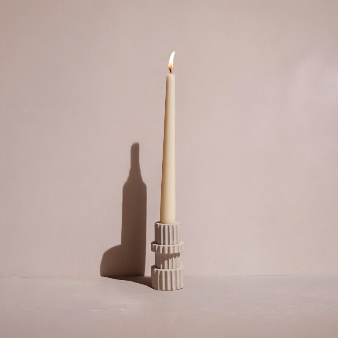 Sandstone Candle Holders - HOUSE OF SHE