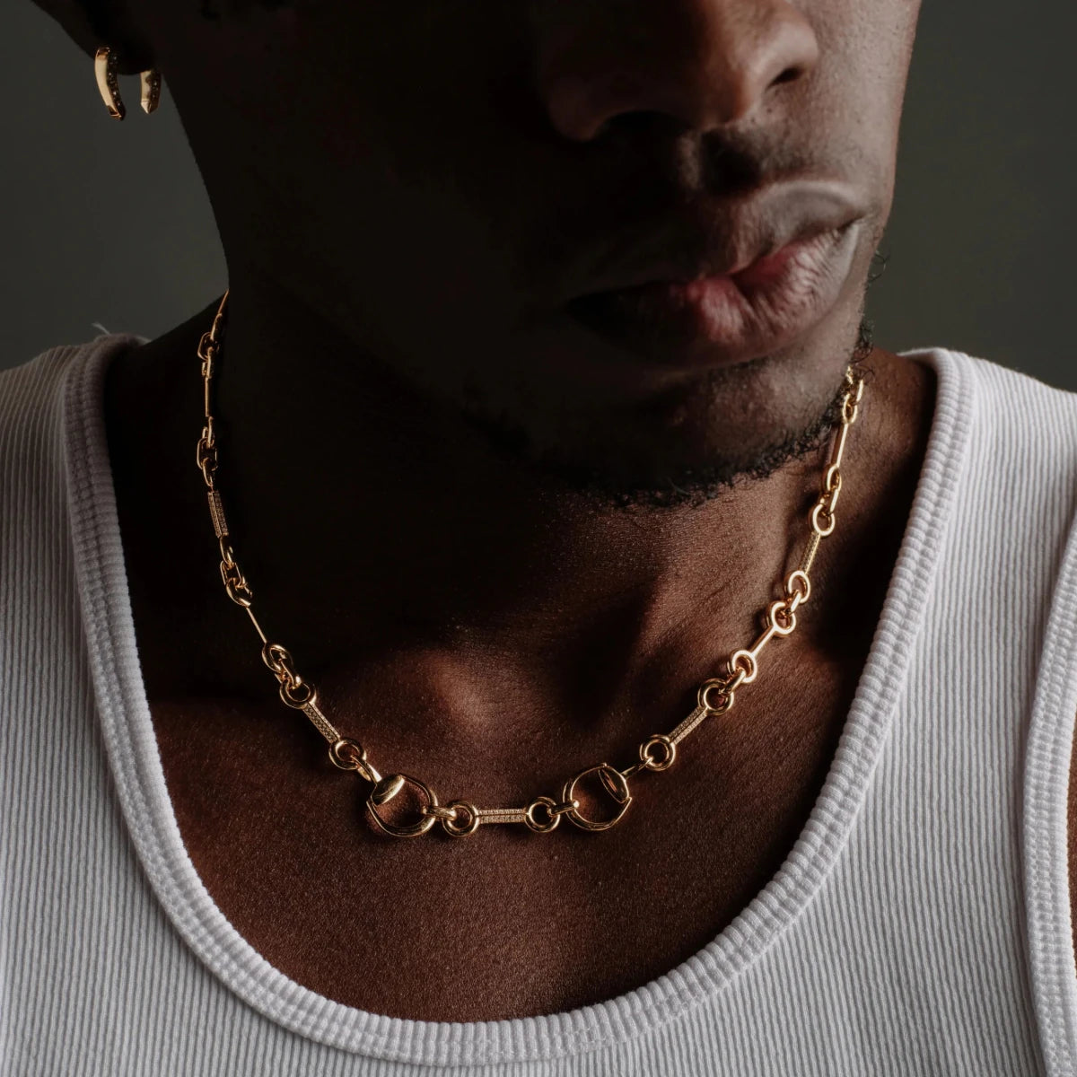 Sapphire Horsebit Collar - HOUSE OF SHE