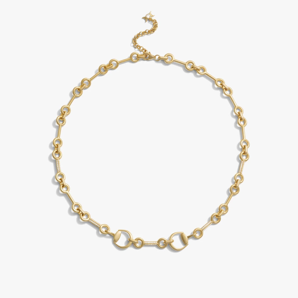 Sapphire Horsebit Collar - HOUSE OF SHE