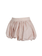Savina Tulip Pink Taffeta Bubble Shorts - HOUSE OF SHE