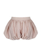 Savina Tulip Pink Taffeta Bubble Shorts - HOUSE OF SHE