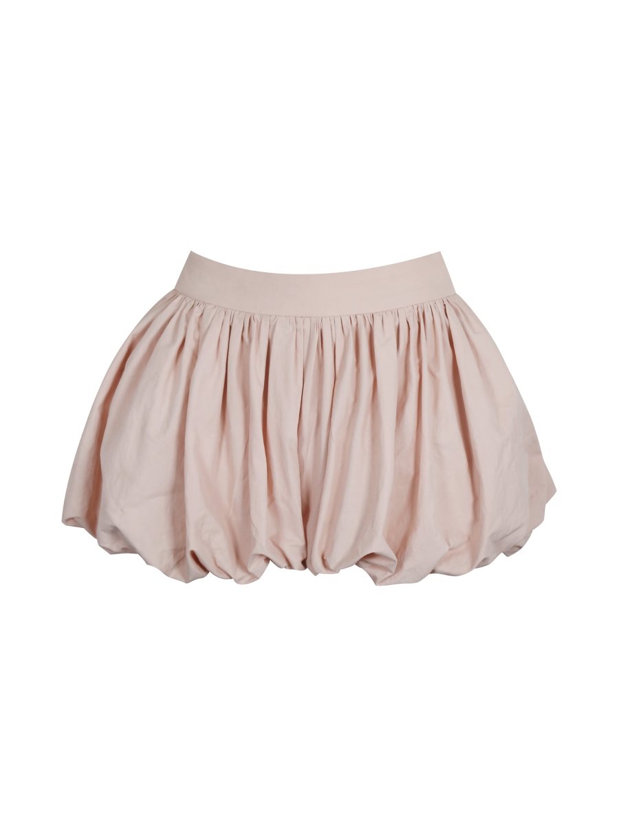 Savina Tulip Pink Taffeta Bubble Shorts - HOUSE OF SHE