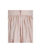 Savina Tulip Pink Taffeta Bubble Shorts - HOUSE OF SHE