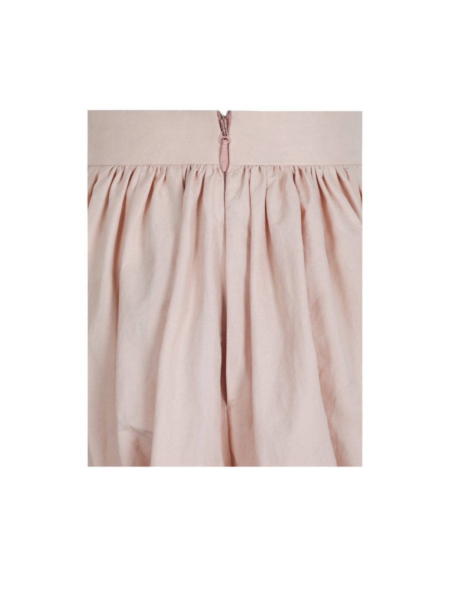 Savina Tulip Pink Taffeta Bubble Shorts - HOUSE OF SHE