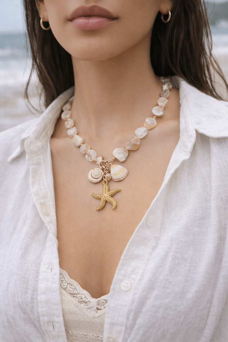 Seaside Charm Necklace - HOUSE OF SHE