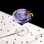 Seneca Diamond Crystal Martini Glasses Set of 2 - HOUSE OF SHE