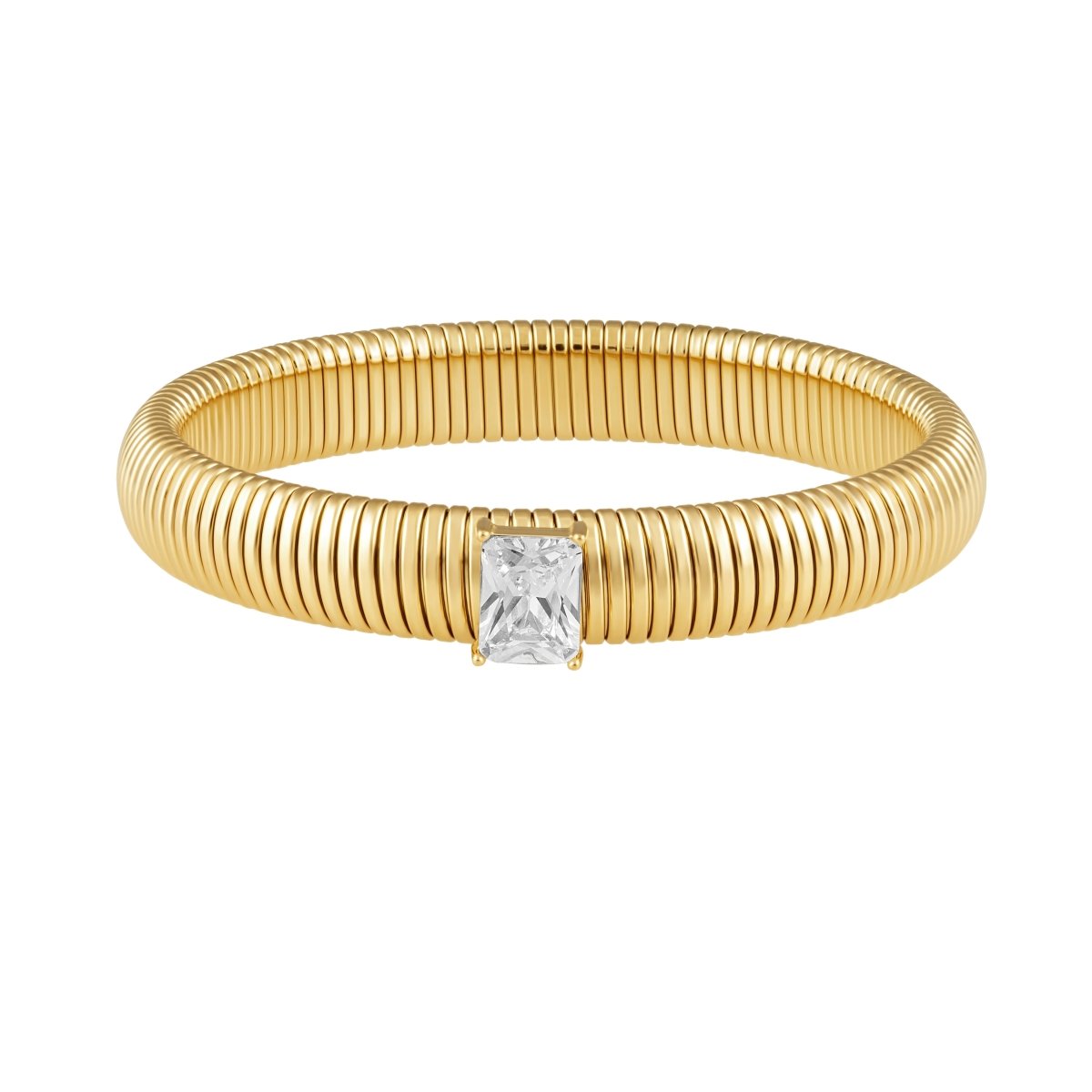 Serenity CZ Gold Bracelet - HOUSE OF SHE
