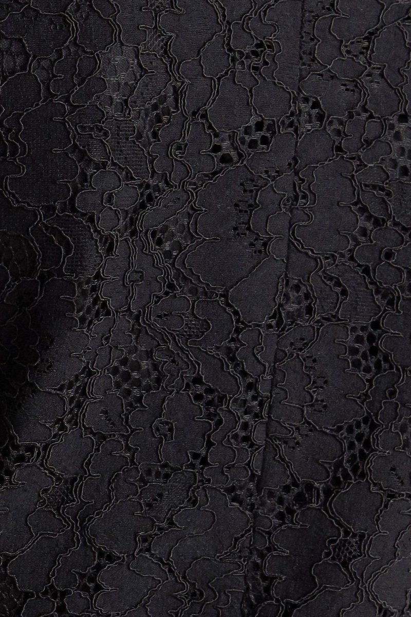 SHADOW GLAM WOVEN LACE BLAZER - HOUSE OF SHE