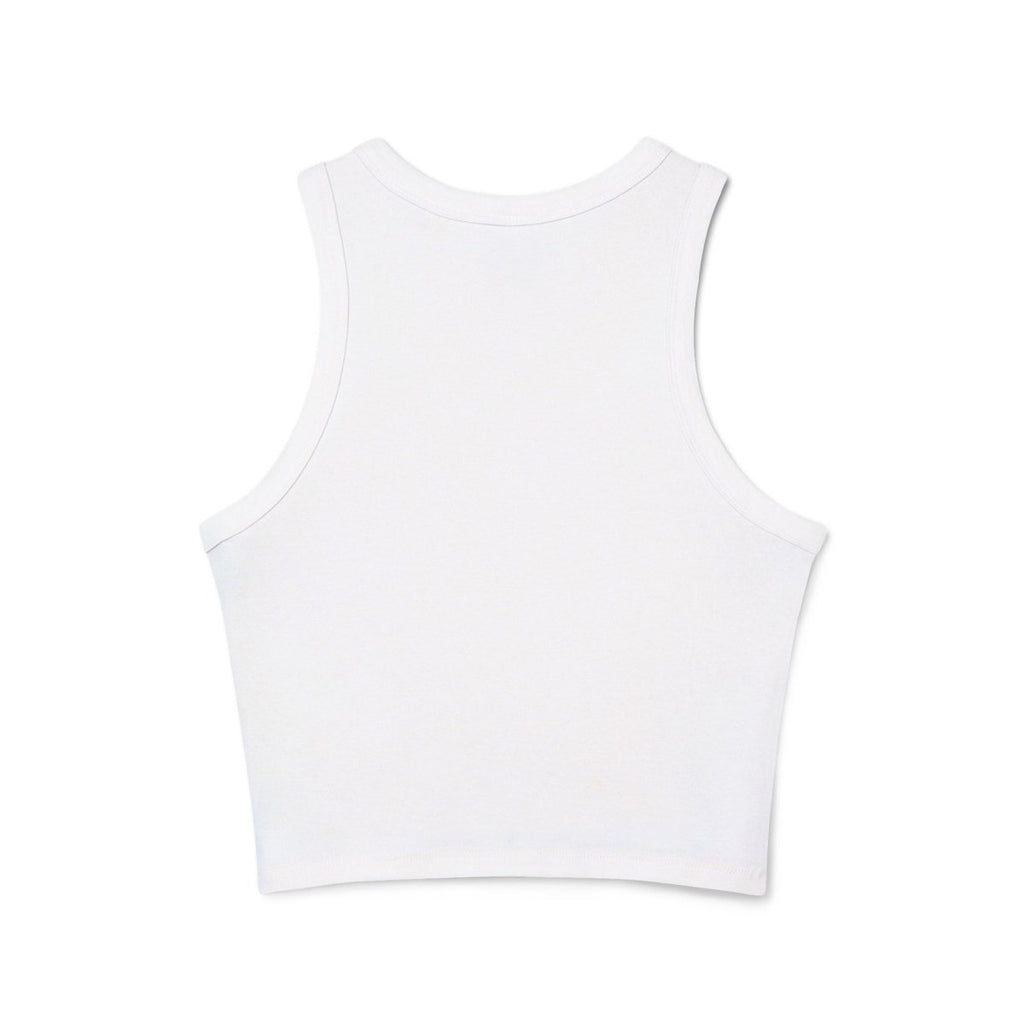 She. Women's Micro Rib Racer Tank Top - HOUSE OF SHE