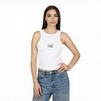 She. Women's Micro Rib Racer Tank Top - HOUSE OF SHE