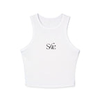 She. Women's Micro Rib Racer Tank Top - HOUSE OF SHE