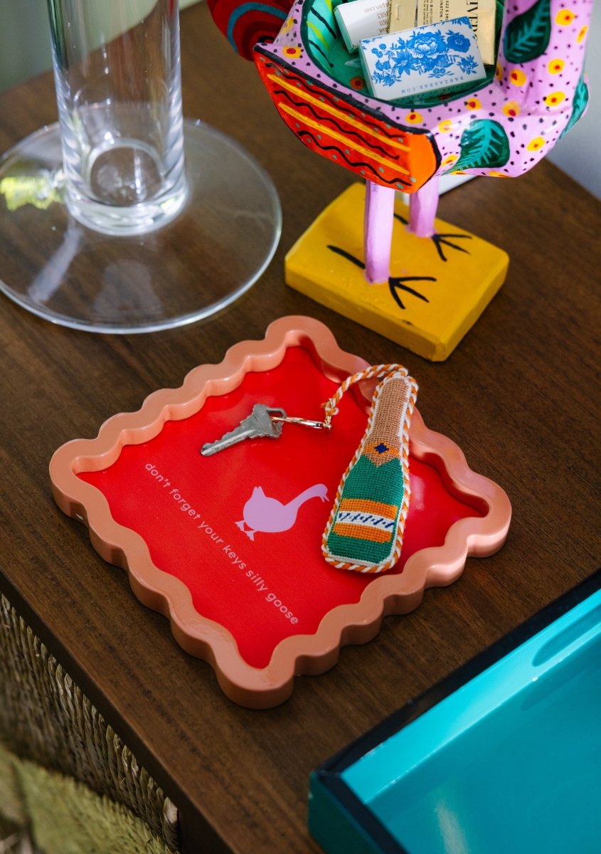 Silly Goose Lacquer Tray - HOUSE OF SHE
