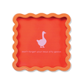 Silly Goose Lacquer Tray - HOUSE OF SHE
