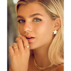 Single Pearl Ring - HOUSE OF SHE