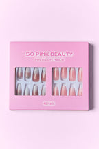 SO PINK BEAUTY Press On Nails 2 Packs - HOUSE OF SHE