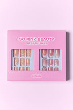 SO PINK BEAUTY Press On Nails 2 Packs - HOUSE OF SHE