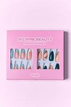 SO PINK BEAUTY Press On Nails 2 Packs - HOUSE OF SHE