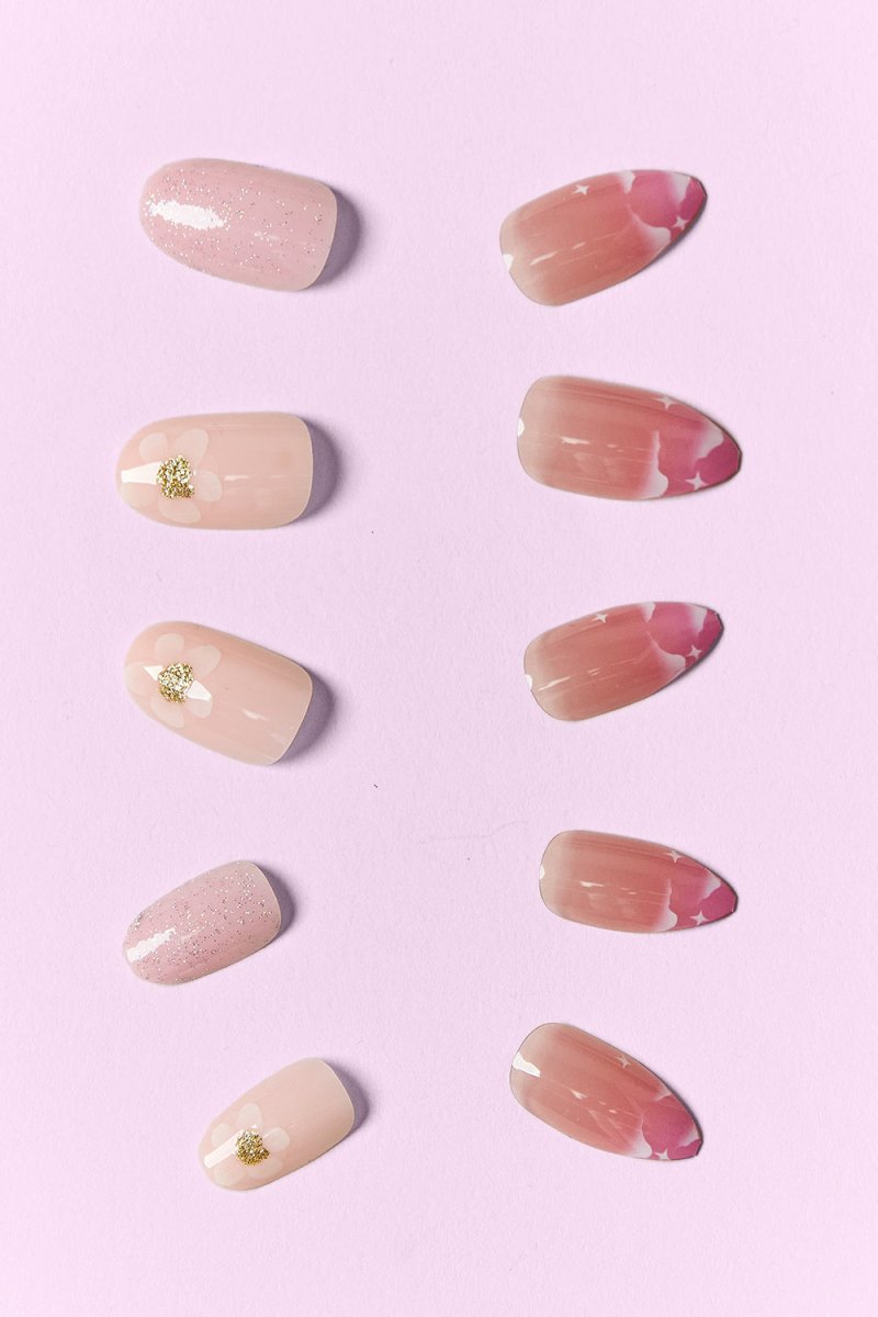 SO PINK BEAUTY Press On Nails 2 Packs - HOUSE OF SHE